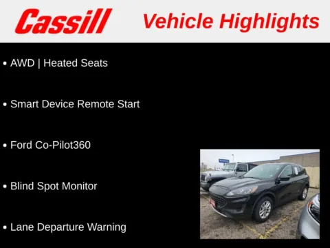 Another view of 2020 Ford Escape SE for sale in Cedar Rapids, IA at Cassill Motors