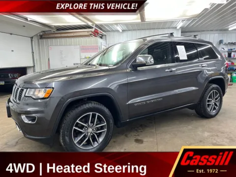 Gray 2017 Jeep Grand Cherokee Limited for sale in Cedar Rapids, IA