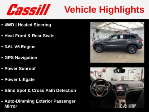 More photos of 2017 Jeep Grand Cherokee Limited at Cassill Motors, IA