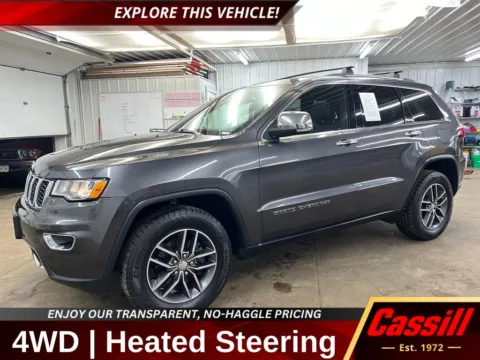 Gray 2017 Jeep Grand Cherokee Limited for sale in Cedar Rapids, IA