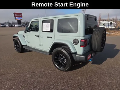 Another view of 2024 Jeep Wrangler Sahara 4xe for sale in Cedar Rapids, IA at Cassill Motors