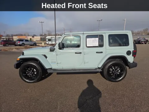 Photos of 2024 Jeep Wrangler Sahara 4xe for sale in Cedar Rapids, IA at Cassill Motors