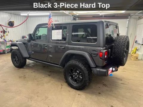 Another view of 2024 Jeep Wrangler Willys 4xe for sale in Cedar Rapids, IA at Cassill Motors