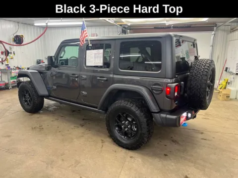 Another view of 2024 Jeep Wrangler Willys 4xe for sale in Cedar Rapids, IA at Cassill Motors