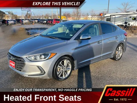 Gray 2017 Hyundai Elantra Limited for sale in Cedar Rapids, IA