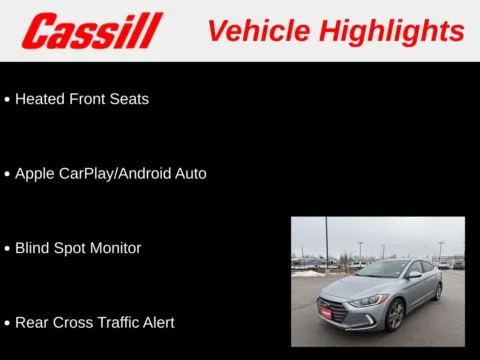 Another view of 2017 Hyundai Elantra Limited for sale in Cedar Rapids, IA at Cassill Motors