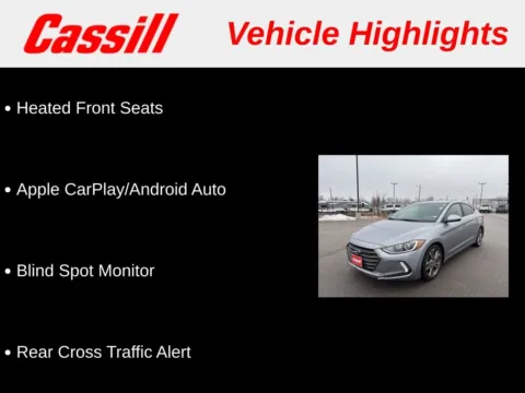 Another view of 2017 Hyundai Elantra Limited for sale in Cedar Rapids, IA at Cassill Motors