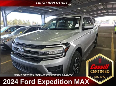 Silver 2024 Ford Expedition Max XLT for sale in Cedar Rapids, IA