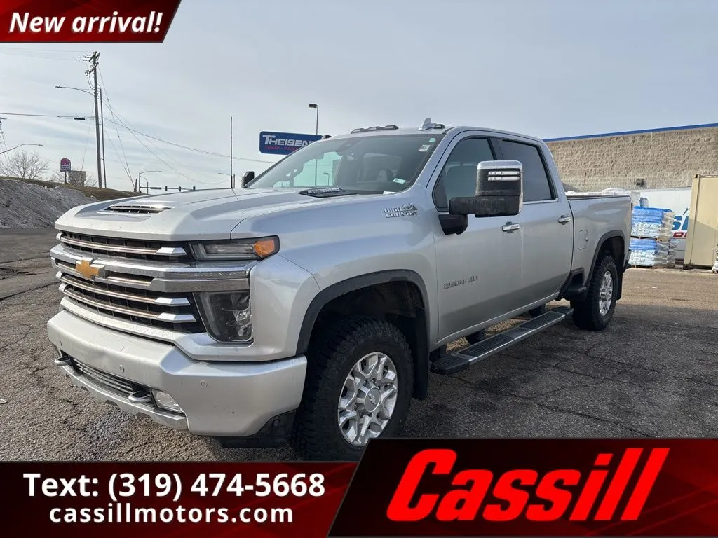 Silver 2020 Chevrolet Silverado 2500HD High Country for sale in Cedar Rapids, IA