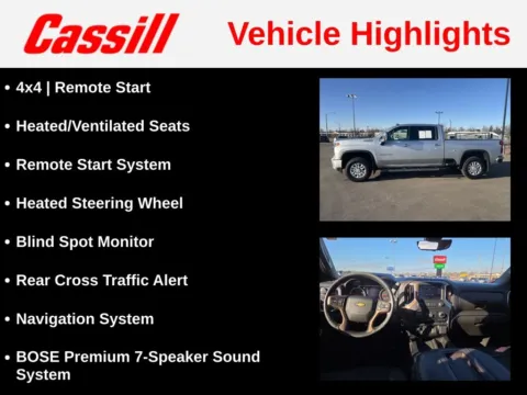More photos of 2020 Chevrolet Silverado 2500HD High Country at Cassill Motors, IA