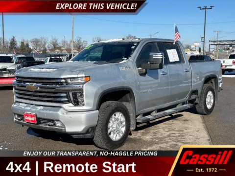 Silver 2020 Chevrolet Silverado 2500HD High Country for sale in Cedar Rapids, IA