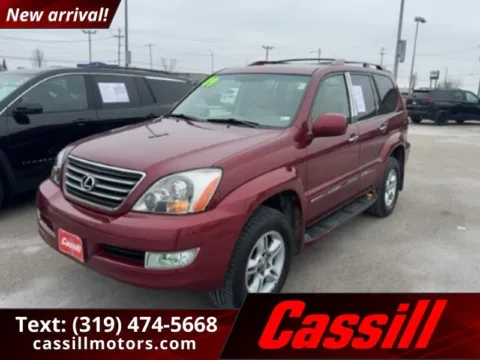 Red 2009 Lexus GX 470 for sale in Cedar Rapids, IA