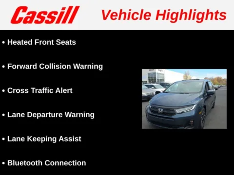 Another view of 2025 Honda Odyssey EX-L for sale in Cedar Rapids, IA at Cassill Motors