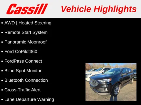 Another view of 2023 Ford Edge SEL for sale in Cedar Rapids, IA at Cassill Motors