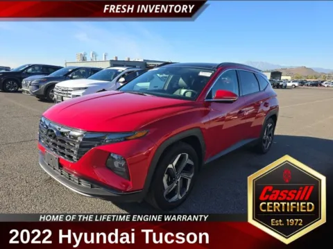 Red 2022 Hyundai Tucson Limited for sale in Cedar Rapids, IA