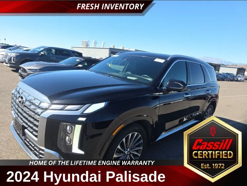 Black 2024 Hyundai Palisade Calligraphy for sale in Cedar Rapids, IA