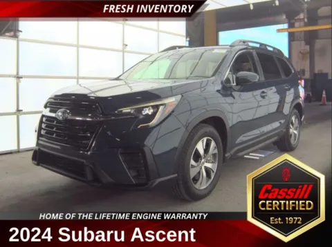 Blue 2024 Subaru Ascent Premium for sale in Cedar Rapids, IA