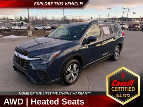 Blue 2024 Subaru Ascent Premium for sale in Cedar Rapids, IA