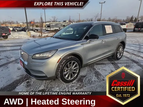 Silver 2022 Lincoln Corsair Standard for sale in Cedar Rapids, IA