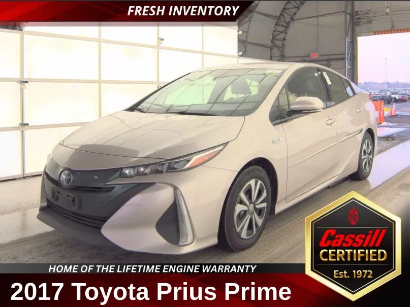 Silver 2017 Toyota Prius Prime Premium for sale in Cedar Rapids, IA