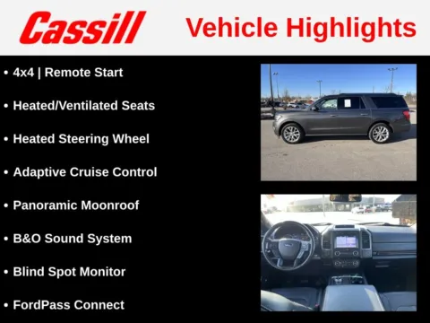 More photos of 2019 Ford Expedition Max Limited at Cassill Motors, IA