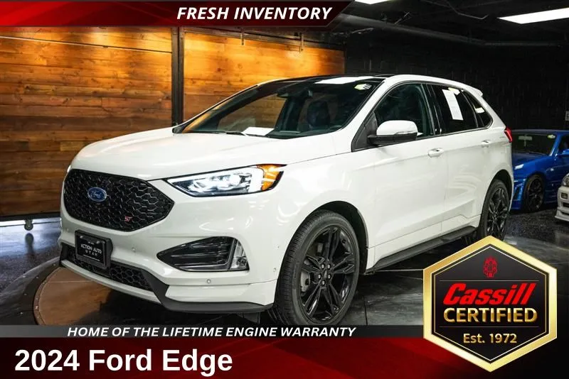 White 2024 Ford Edge ST for sale in Cedar Rapids, IA