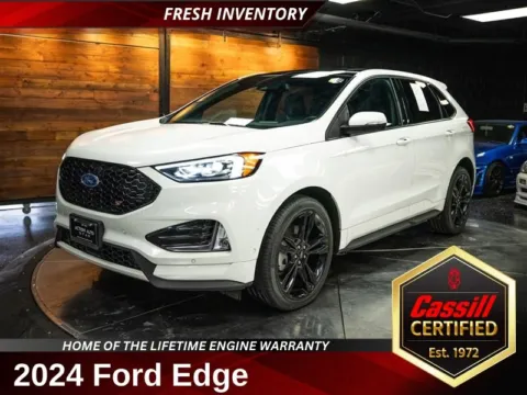 White 2024 Ford Edge ST for sale in Cedar Rapids, IA