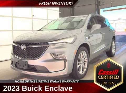 Gray 2023 Buick Enclave Avenir for sale in Cedar Rapids, IA