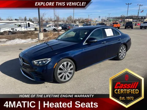 Blue 2021 Mercedes-Benz E-Class E 350 for sale in Cedar Rapids, IA