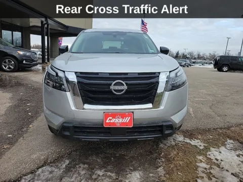 Photos of 2024 Nissan Pathfinder S for sale in Cedar Rapids, IA at Cassill Motors