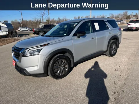 Another view of 2024 Nissan Pathfinder S for sale in Cedar Rapids, IA at Cassill Motors