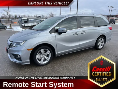 Beige 2018 Honda Odyssey EX-L for sale in Cedar Rapids, IA