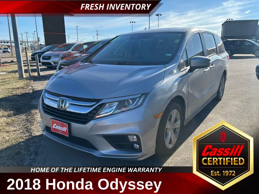 Beige 2018 Honda Odyssey EX-L for sale in Cedar Rapids, IA