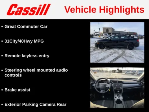 More photos of 2017 Honda Civic LX at Cassill Motors, IA