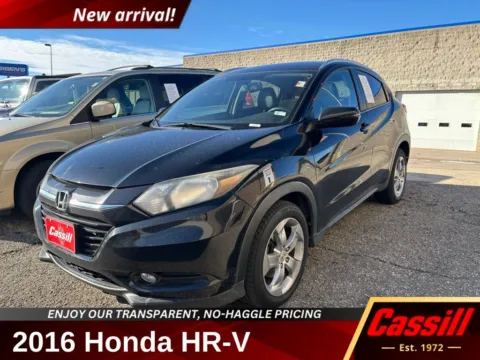 Black 2016 Honda HR-V EX-L for sale in Cedar Rapids, IA