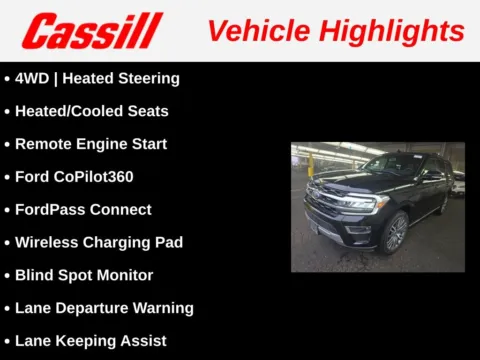 Another view of 2024 Ford Expedition Limited for sale in Cedar Rapids, IA at Cassill Motors