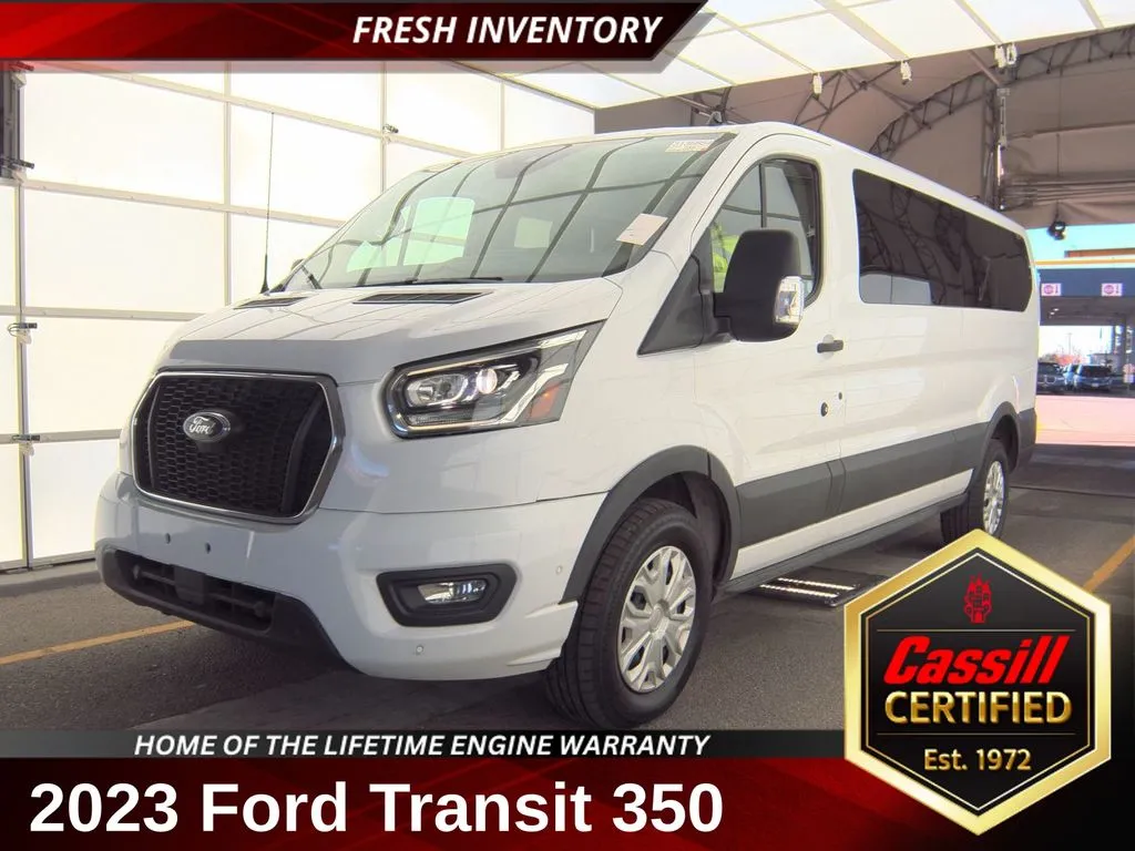 White 2023 Ford Transit-350 XLT for sale in Cedar Rapids, IA
