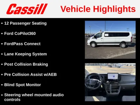 More photos of 2023 Ford Transit-350 XLT at Cassill Motors, IA
