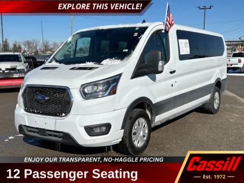 White 2023 Ford Transit-350 XLT for sale in Cedar Rapids, IA
