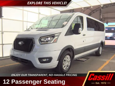 White 2023 Ford Transit-350 XLT for sale in Cedar Rapids, IA