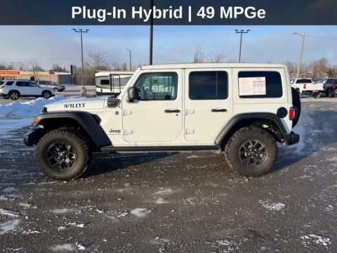 Photos of 2024 Jeep Wrangler Willys 4xe for sale in Cedar Rapids, IA at Cassill Motors