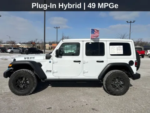 Photos of 2024 Jeep Wrangler Willys 4xe for sale in Cedar Rapids, IA at Cassill Motors