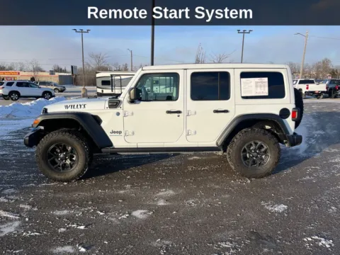 Photos of 2024 Jeep Wrangler Willys 4xe for sale in Cedar Rapids, IA at Cassill Motors