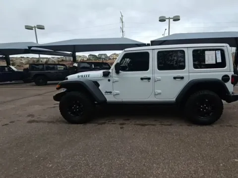 Photos of 2024 Jeep Wrangler Willys 4xe for sale in Cedar Rapids, IA at Cassill Motors