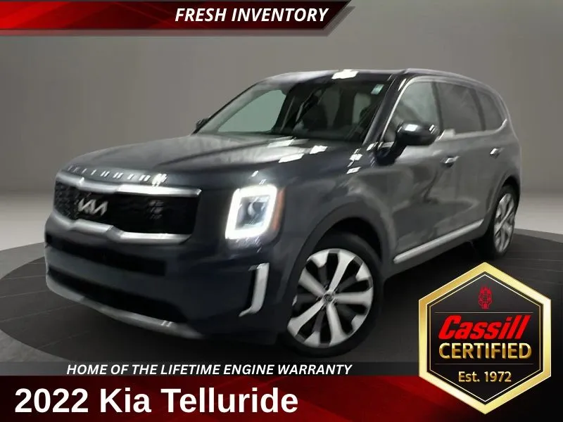 Gray 2022 Kia Telluride S for sale in Cedar Rapids, IA