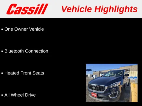 Another view of 2016 Kia Sorento LX for sale in Cedar Rapids, IA at Cassill Motors