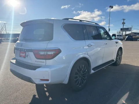 Another view of 2022 Nissan Armada Platinum for sale in Cedar Rapids, IA at Cassill Motors