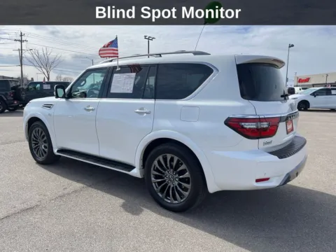 Another view of 2022 Nissan Armada Platinum for sale in Cedar Rapids, IA at Cassill Motors