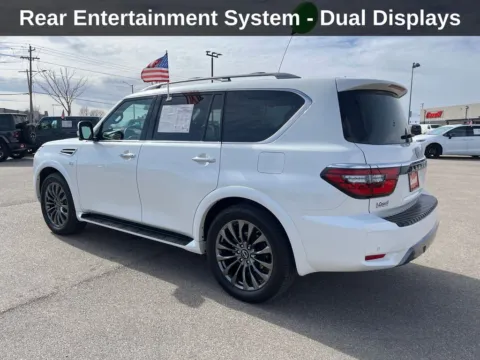 Another view of 2022 Nissan Armada Platinum for sale in Cedar Rapids, IA at Cassill Motors