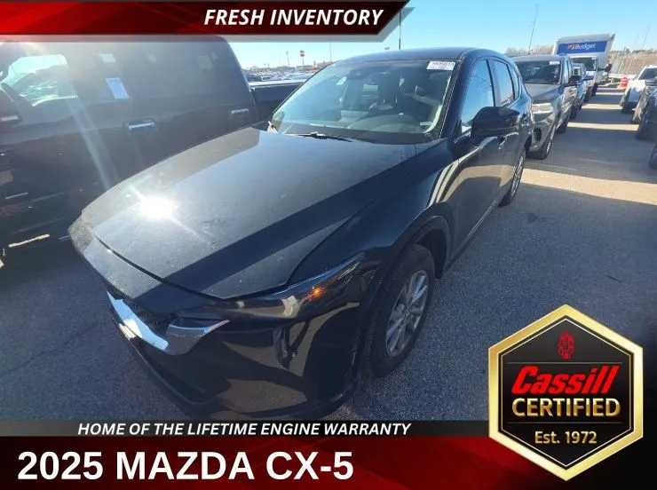 Black 2025 Mazda CX-5 2.5 S Preferred Package for sale in Cedar Rapids, IA